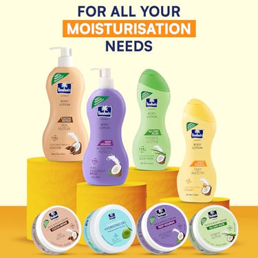 Parachute Advansed Soft Touch Body Lotion for Women & Men, All Skin types, 400ml | Pure Coconut Milk & Honey, 100% Natural, 72h Moisturisation